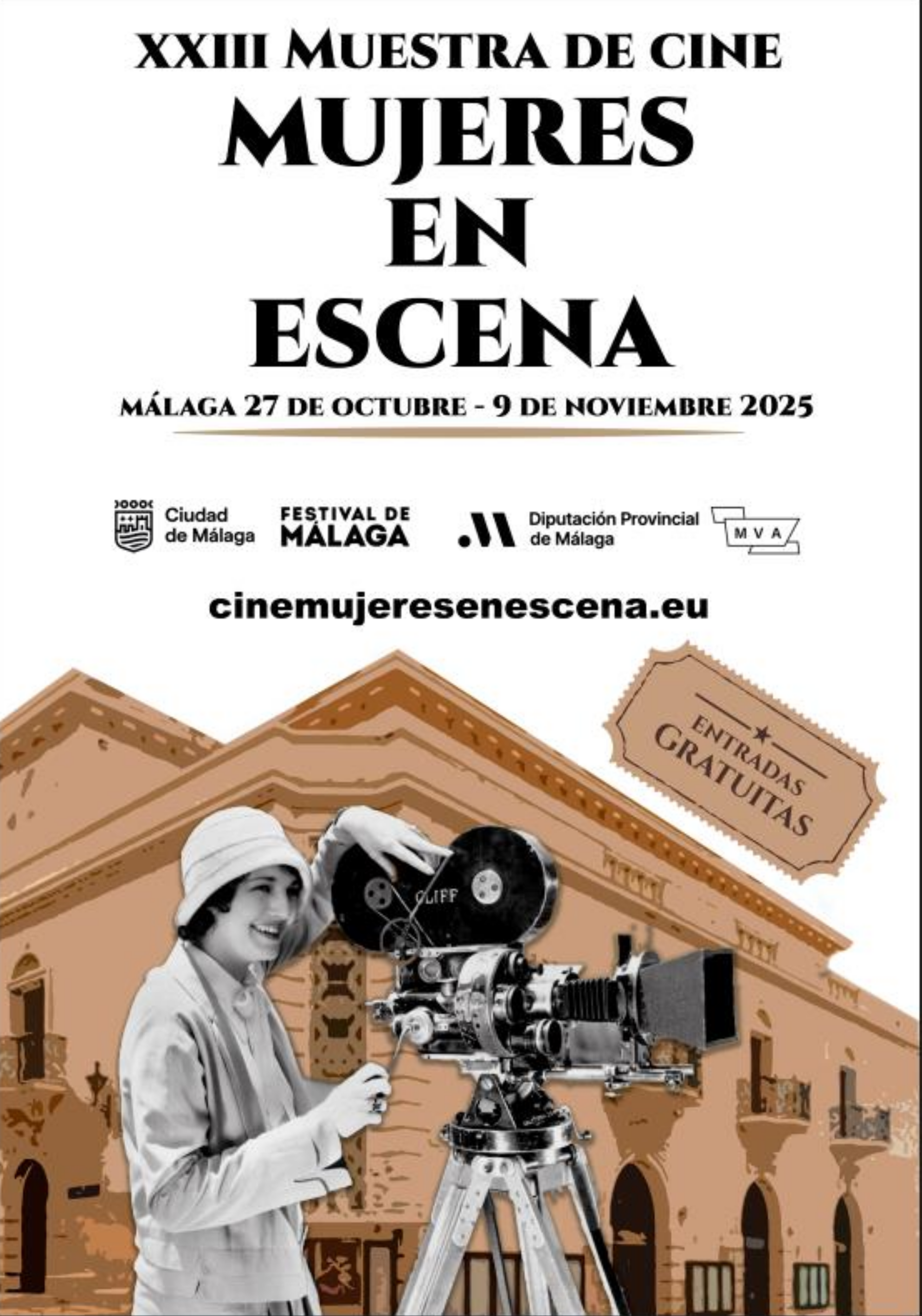 Cartel Mujeres en escena 2024